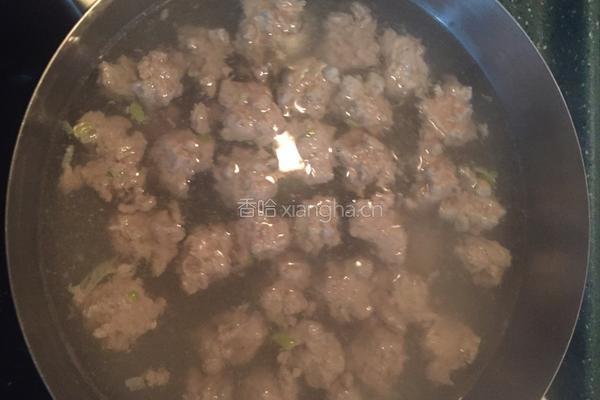 冬瓜丸子汤的做法图解4