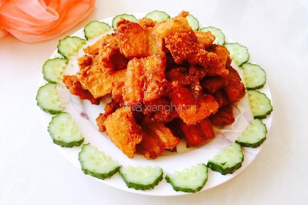 干炸五花肉