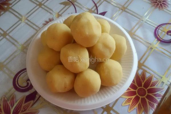 绿豆酥饼的做法图解1