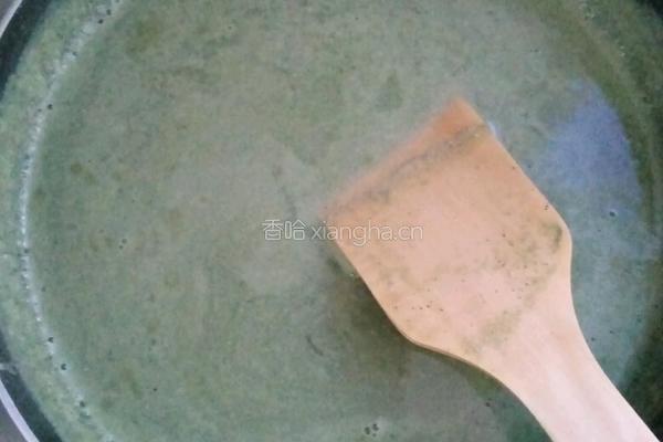 抹茶红豆琼脂糕的做法图解4