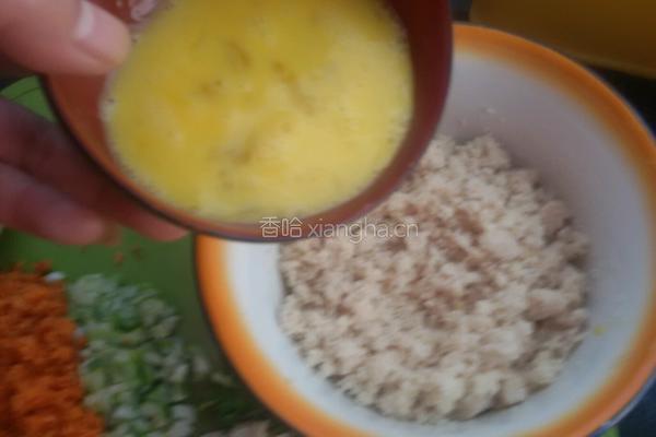 豆腐渣饼配板栗山药大米粥的做法图解2