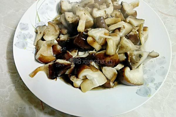 香菇炒猪舌的做法图解6