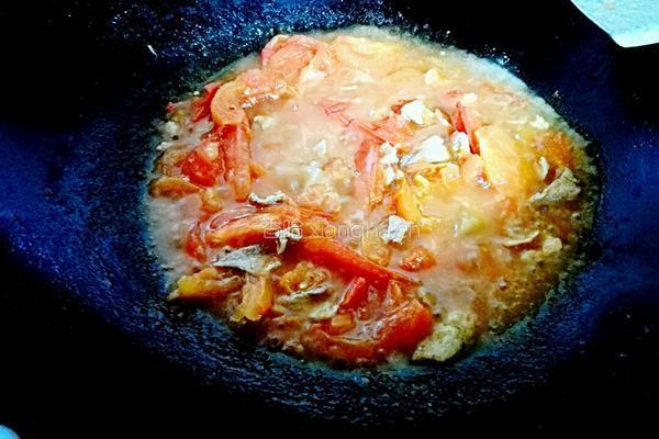 瘦肉煮番茄的做法图解5