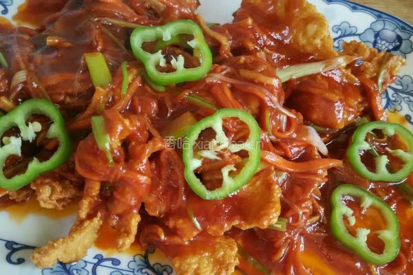 锅包肉的做法图解6