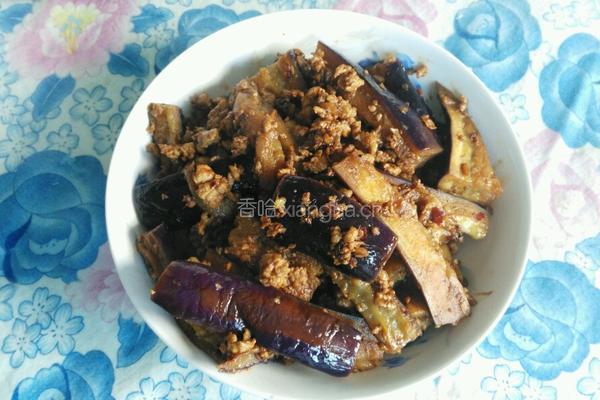 酱爆茄子的做法图解6