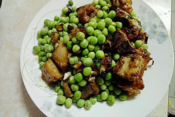 碗豆排骨饭的做法图解8