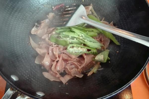 辣炒牛肠的做法图解7
