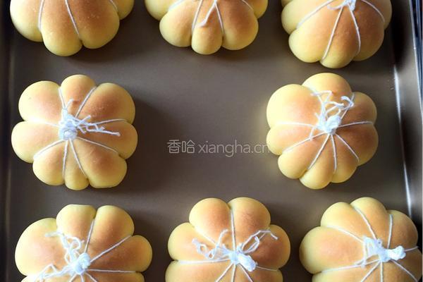 红豆沙南瓜面包的做法图解19
