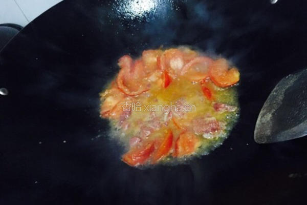 湿炒番茄牛肉米粉的做法图解11