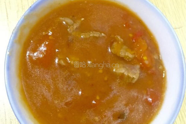 湿炒番茄牛肉米粉的做法图解12