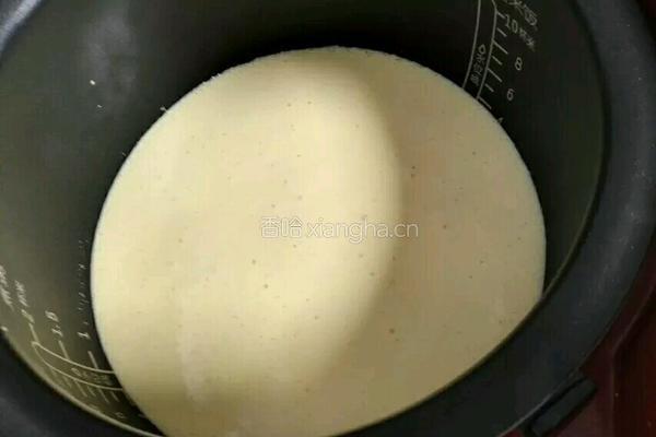椰香电饭煲蛋糕的做法图解16