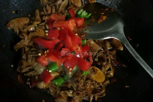 爆炒鸭胗花的做法图解10