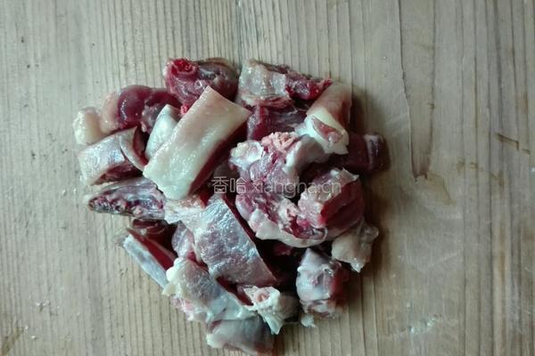 荞头炒鸭边腿的做法图解3