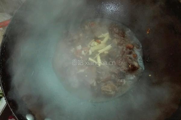 荞头炒鸭边腿的做法图解7