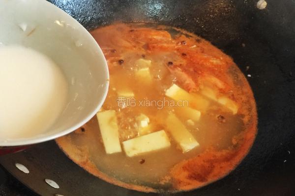虾头豆腐汤的做法图解5