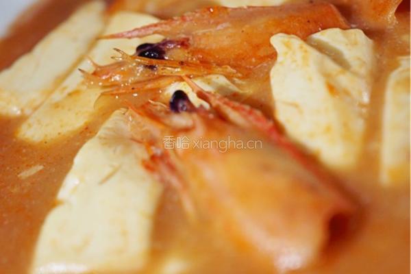 虾头豆腐汤的做法图解7