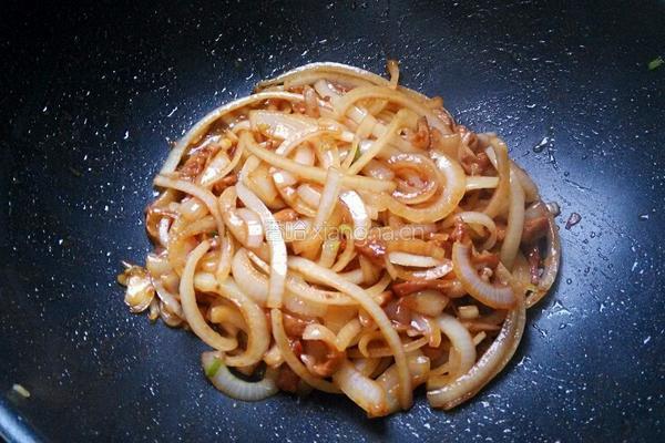 洋葱炒肉丝的做法图解8