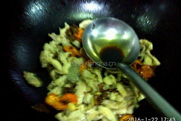 鸡丝茶树菇的做法图解11