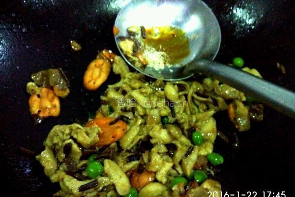 鸡丝茶树菇的做法图解15