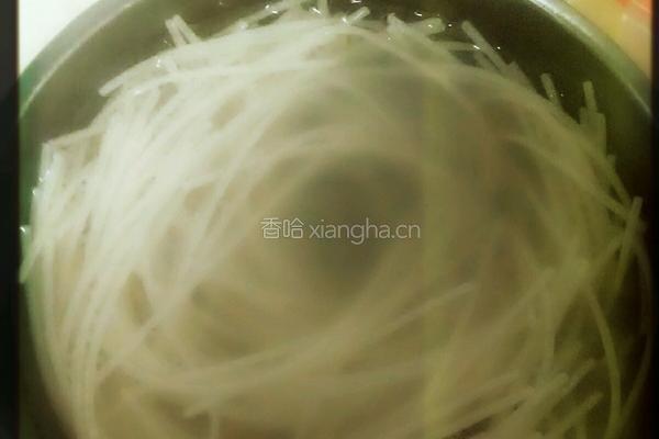 炒米粉的做法图解1