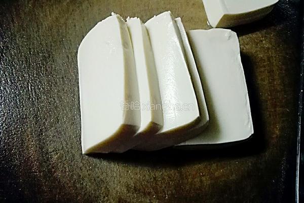 白豆腐夹肉的做法图解3
