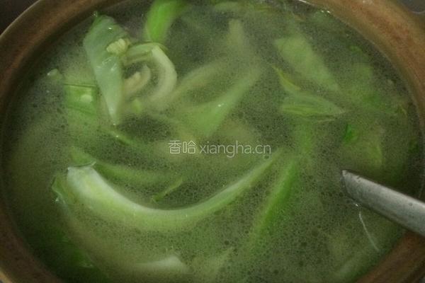 鱼头菜心汤的做法图解7