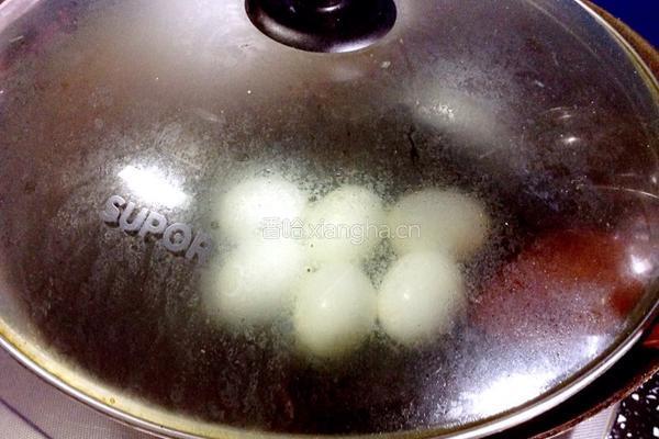 虎皮蛋烧肉的做法图解6