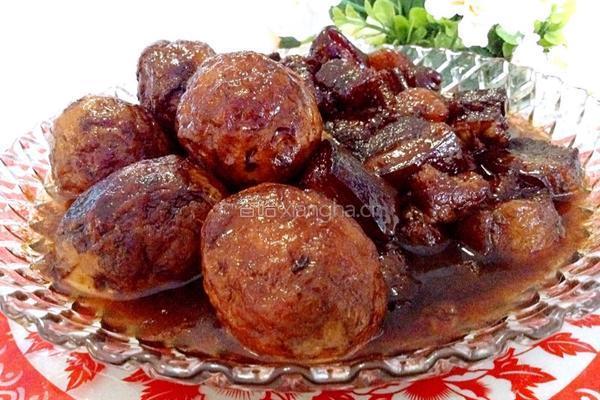 虎皮蛋烧肉的做法图解25