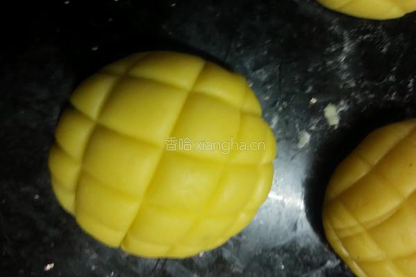 脆皮菠萝包的做法图解12
