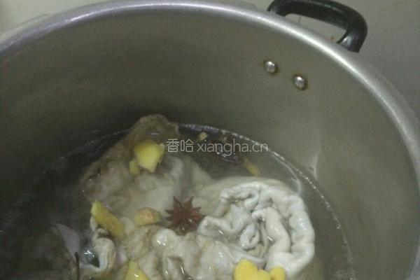 卤羊肚丝的做法图解2