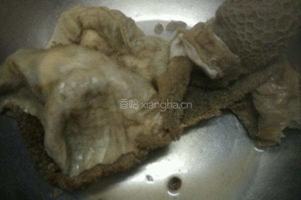 卤羊肚丝的做法图解4