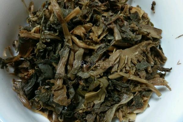 香酥梅干菜饼的做法图解3