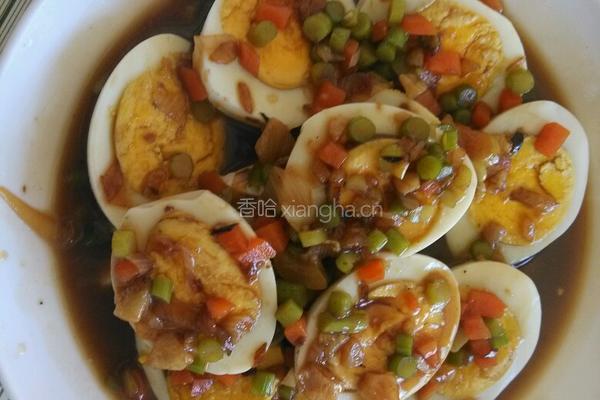 浇汁鸡蛋的做法图解3