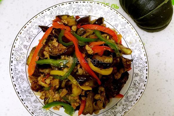 肉末炒茄子的做法图解10