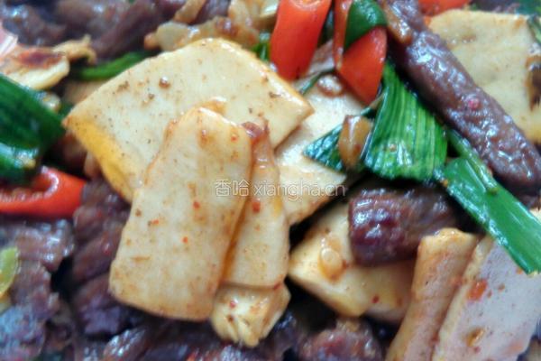 冬笋炒牛肉的做法图解5
