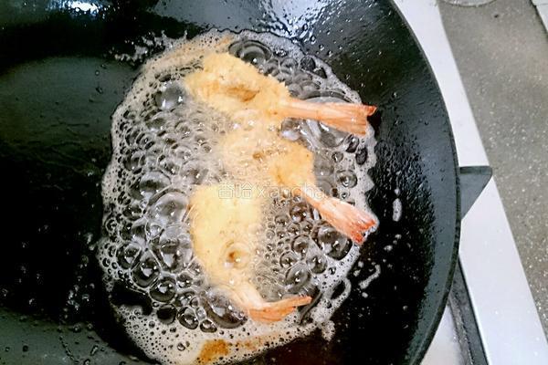 天妇罗（黄金蝴蝶虾）的做法图解7