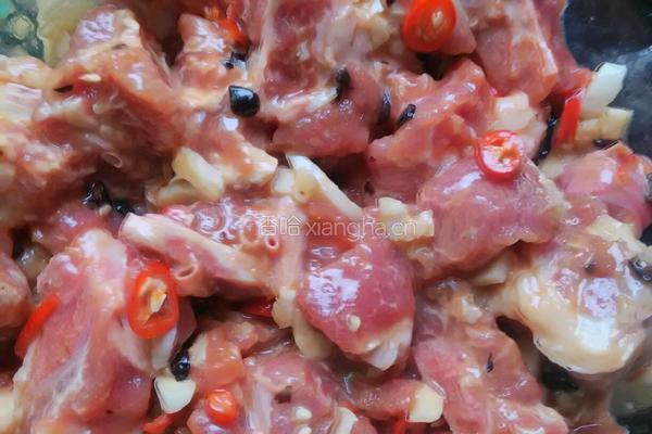蒜蓉豆豉蒸排骨的做法图解3