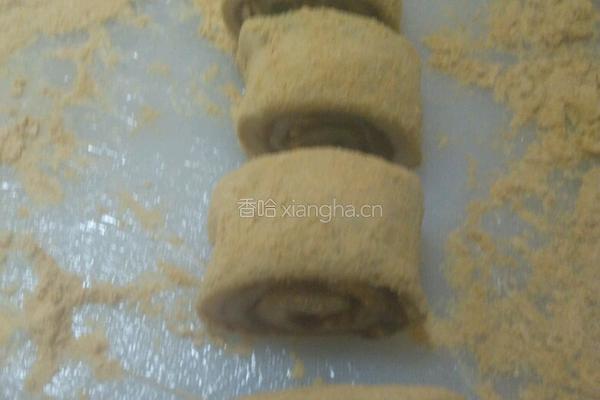 黄豆面花生碎驴打滚的做法图解7