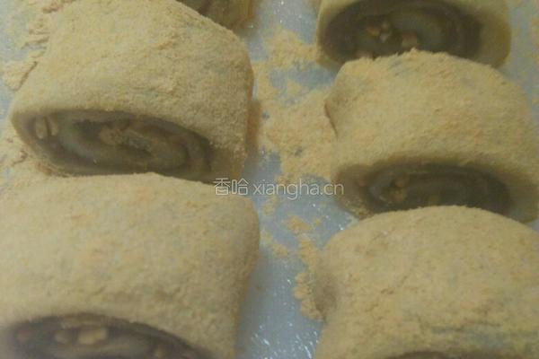 黄豆面花生碎驴打滚的做法图解8