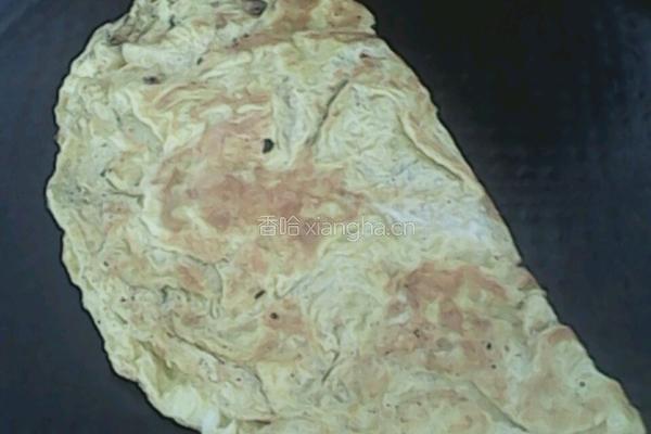 煎鸡蛋饺饼的做法图解4