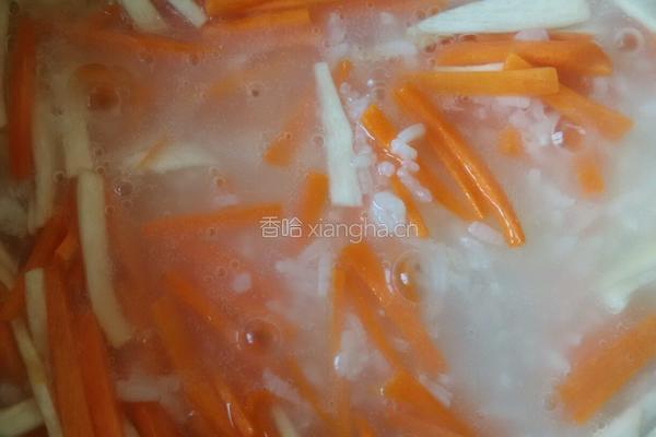 虾仁瘦肉粥的做法图解8