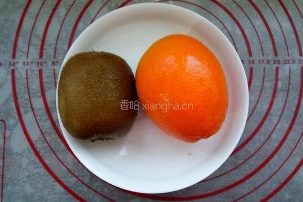 香橙玫瑰花的做法图解1