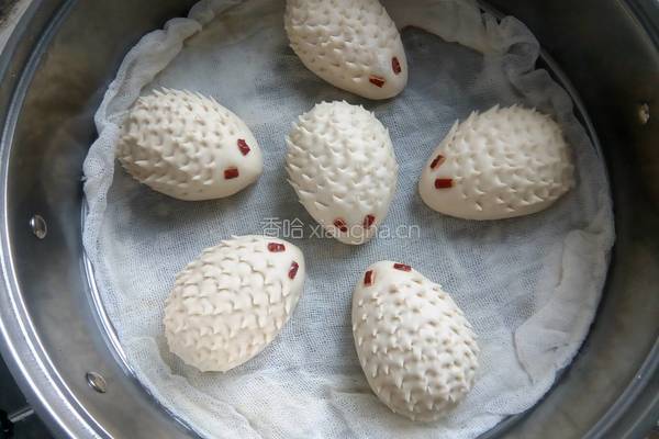 刺猬馒头的做法图解12