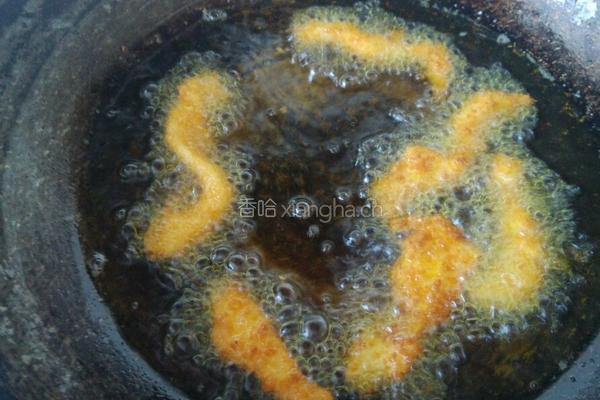 香脆鸡肉柳的做法图解6