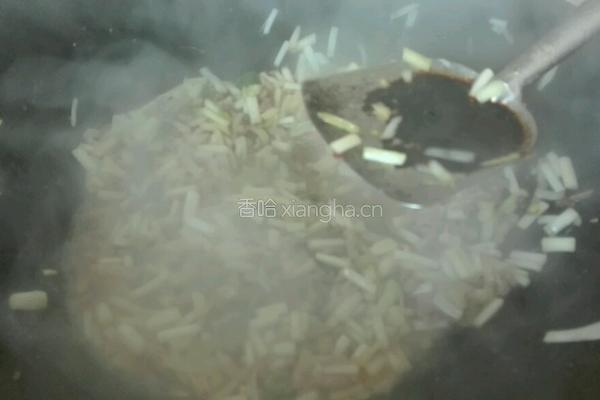 韭黄肉丝的做法图解12