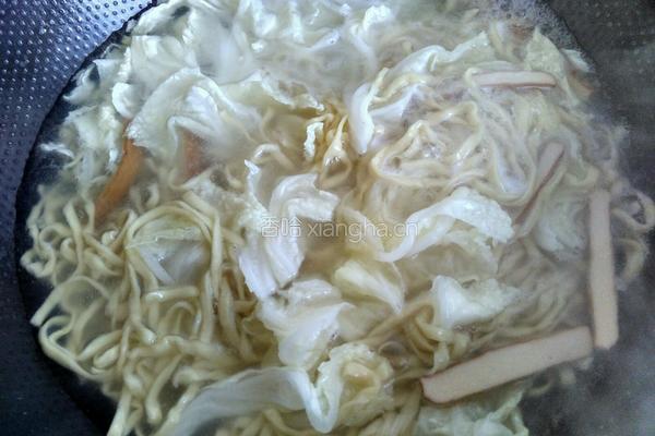 三香菜汤面的做法图解4