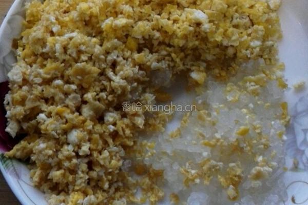 韭菜鸡蛋薄皮饼的做法图解4