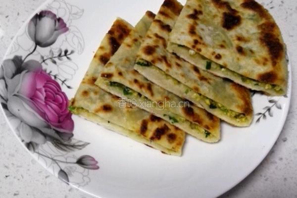 韭菜鸡蛋薄皮饼的做法图解12