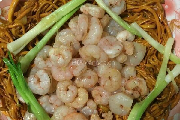 虫草花炒虾仁的做法图解5