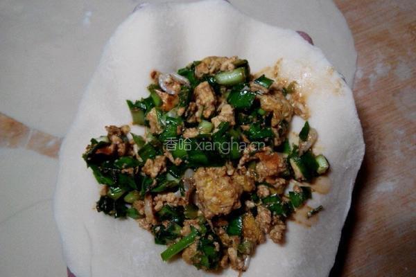豆腐韭菜盒子的做法图解10